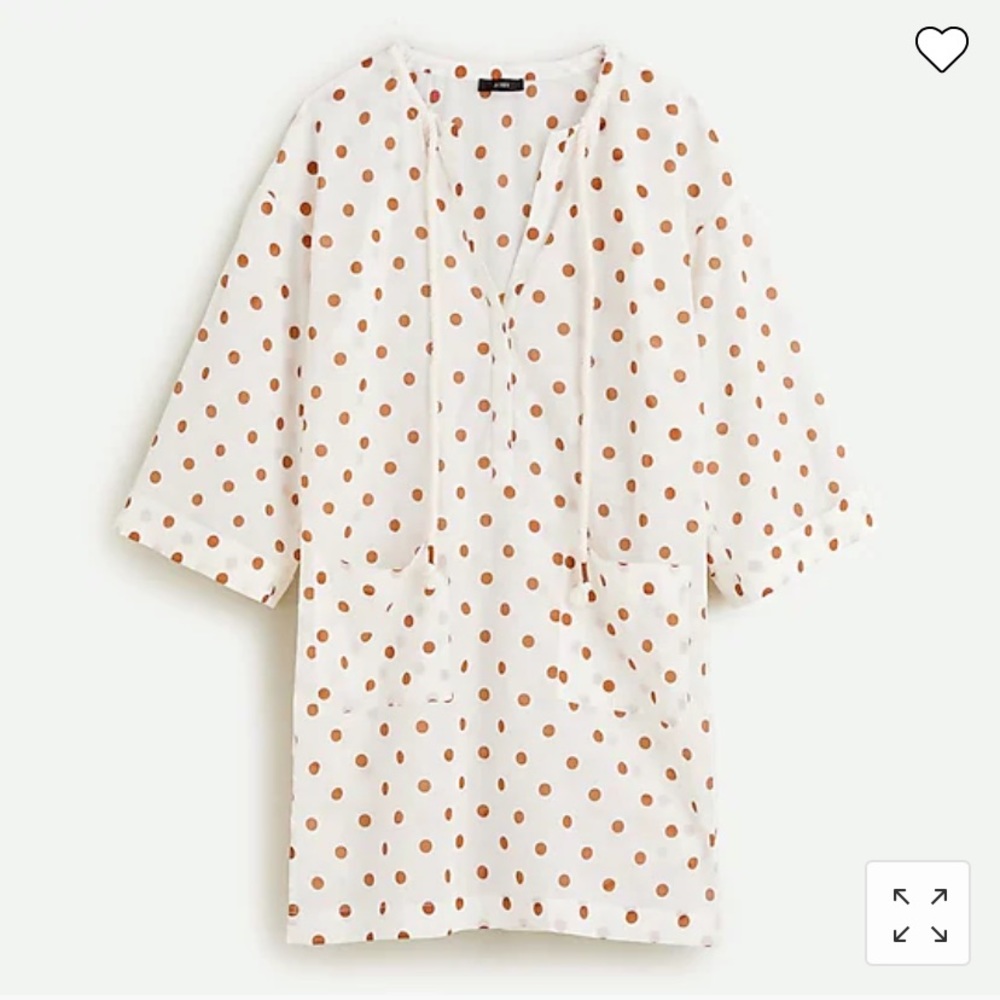 J. Crew Beach Tunic Size S